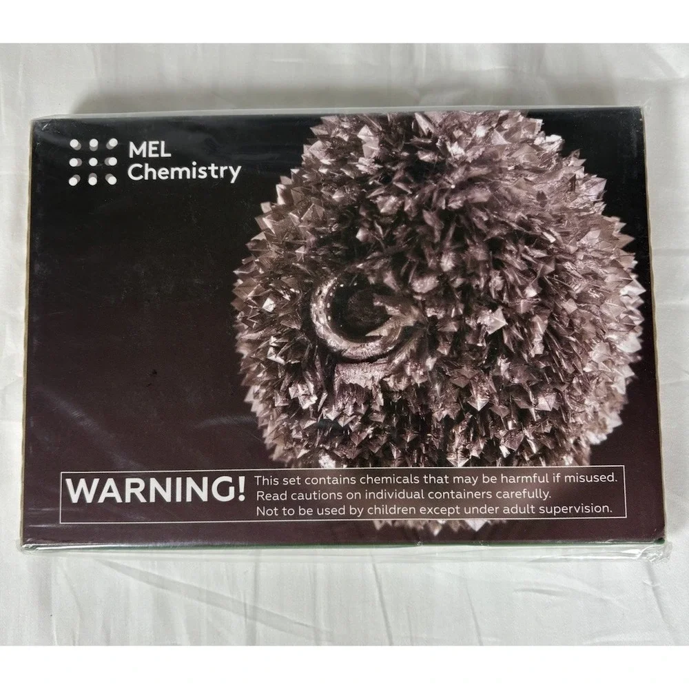 MEL Chemistry Tin Crystal Growth Experiment Kit STEM Science Lab Set NEW